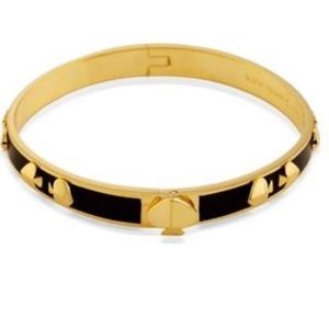 BNWT - Kate Spade Multi Spade Black Enamel Bangle